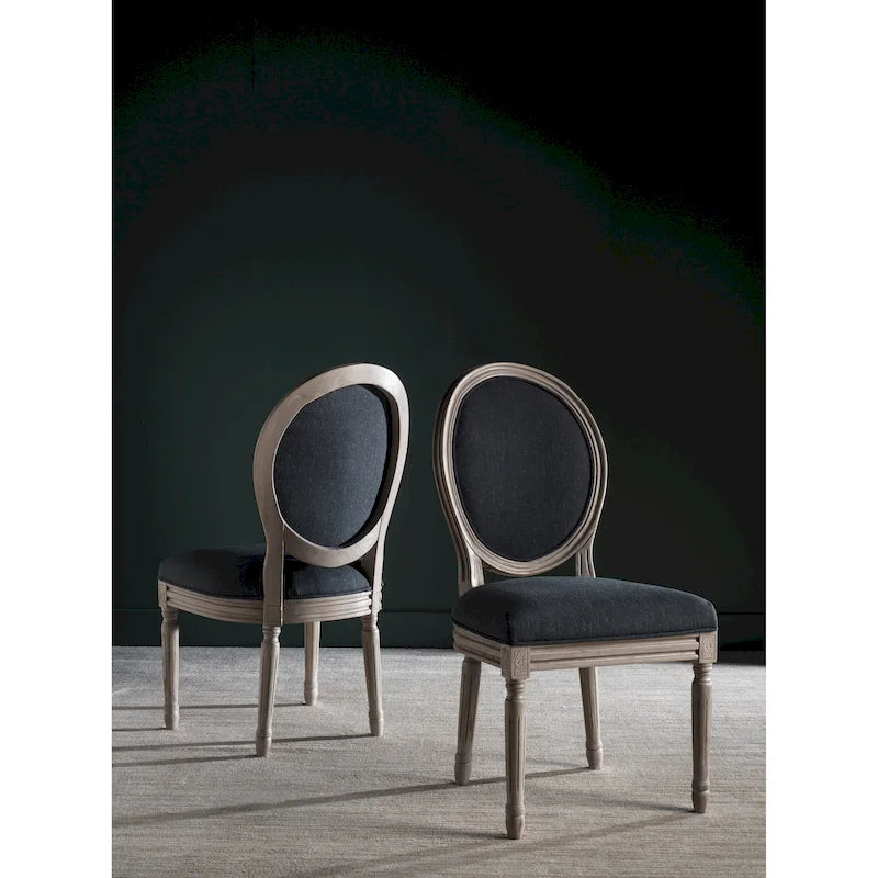 SAFAVIEH Rona Parisian Oval Dining Chair (Set of 2) - 20Wx20Dx39H