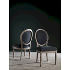 SAFAVIEH Rona Parisian Oval Dining Chair (Set of 2) - 20Wx20Dx39H