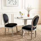 SAFAVIEH Rona Parisian Oval Dining Chair (Set of 2) - 20Wx20Dx39H