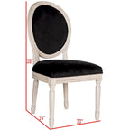 SAFAVIEH Rona Parisian Oval Dining Chair (Set of 2) - 20Wx20Dx39H