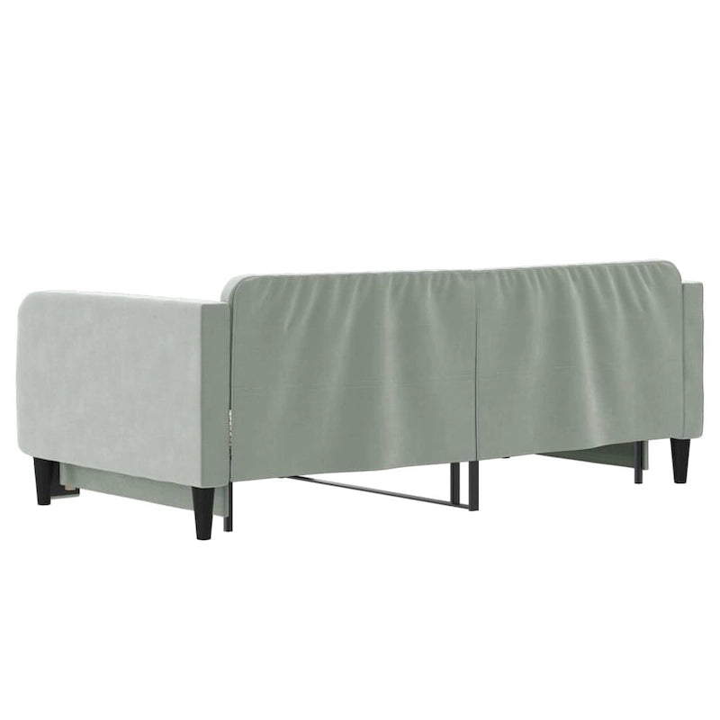 vidaXL Day Bed Upholstered Sleeper Sofa Bed for Bedroom Living Room Velvet