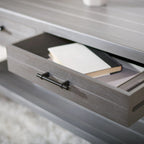 SAFAVIEH Alene 2-Drawer Bottom Shelf Coffee Table - 37.8 W x 19 L x 19 H - 38Wx19Dx19H