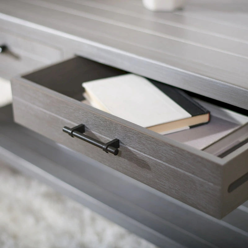 SAFAVIEH Alene 2-Drawer Bottom Shelf Coffee Table - 37.8 W x 19 L x 19 H - 38Wx19Dx19H