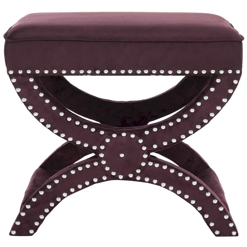SAFAVIEH Ashanti X-Bench Ottoman