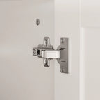 47.2W Armoire with Three Doors ,Two Clothes Rod ,Golden Floral Handle