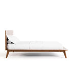 Furniture of America Beau Midcentury Low Profile Wood Platform Bed