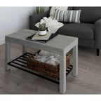 Kate and Laurel Jeran Farmhouse Entryway Bench