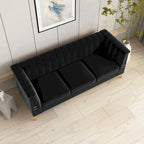 82.67 W Velvet Sofa