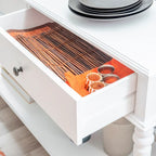 Jowin White Wood Console Table