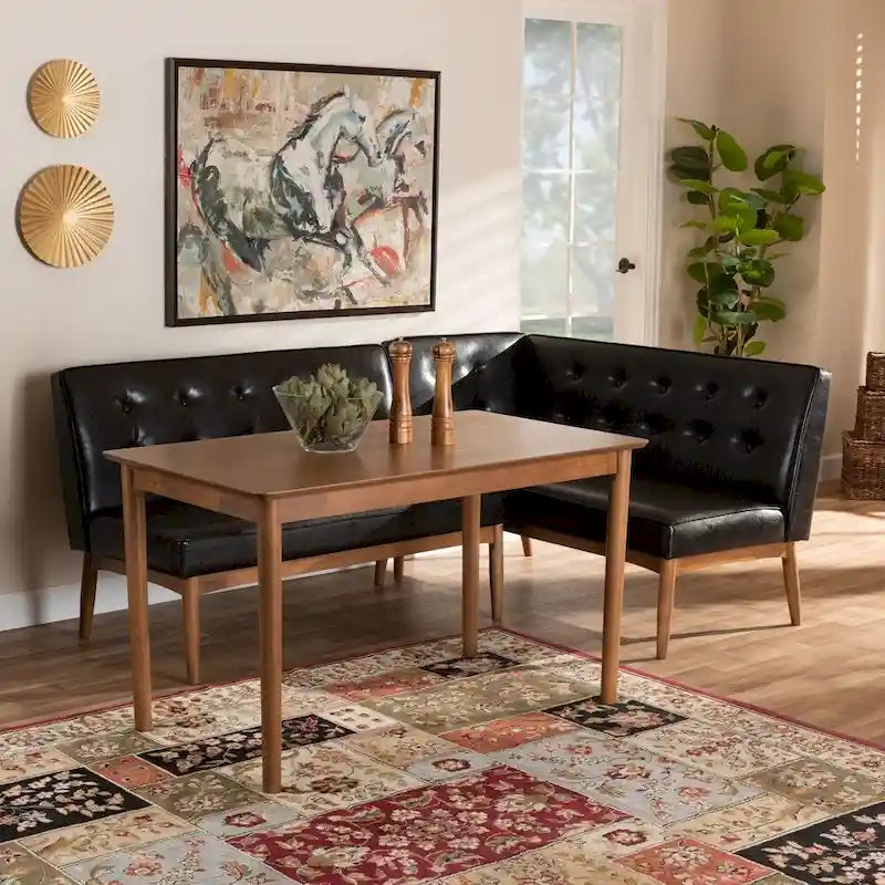 Carson Carrington Isaksbo 3-piece Dining Nook Set