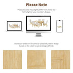 Traditional 7-Piece 72 Wood Extendable Dining Table Set