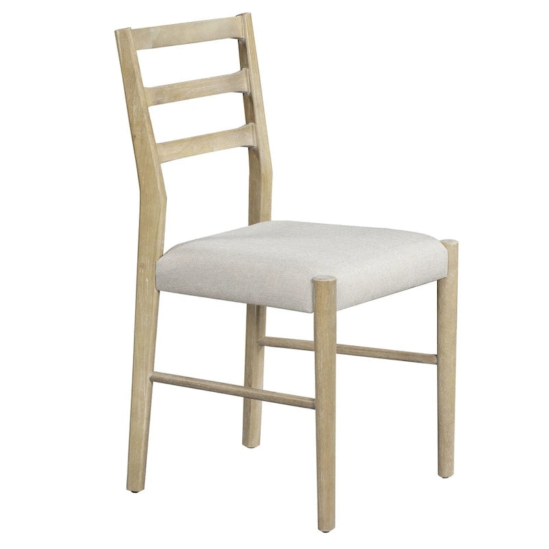 7-Piece Wooden Dining Table Set with 12 Leaf