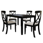 CraftPorch Farmhouse Style 5-piece Wooden Dining Set