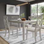 CraftPorch Farmhouse Style 5-piece Wooden Dining Set