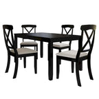 CraftPorch Farmhouse Style 5-piece Wooden Dining Set