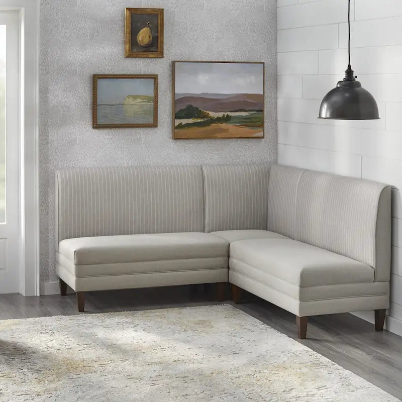 Lifestorey Phillips Upholstered Corner Seat