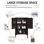 Yaheetech Bathroom Space Saving Organizer Over-the -Toilet