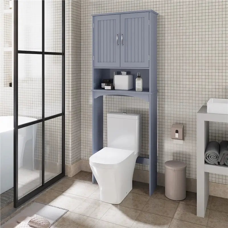 Yaheetech Bathroom Space Saving Organizer Over-the -Toilet