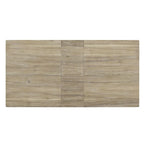 7 PCS Wooden Dining Table Set for 6 with Extendable Table