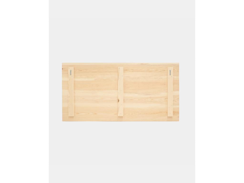 Natural pine wood headboard 150x80cm - Maisonpuretop 70831BCLX