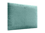 Maisonpuretop Upholstered Headboard in Eco-Friendly Wool, Composed of Interchangeable Self-Adhesive Panels, Luxury Upholstered Bedroom, Green, Maisonpuretop, 160 cm, 72799QZGK