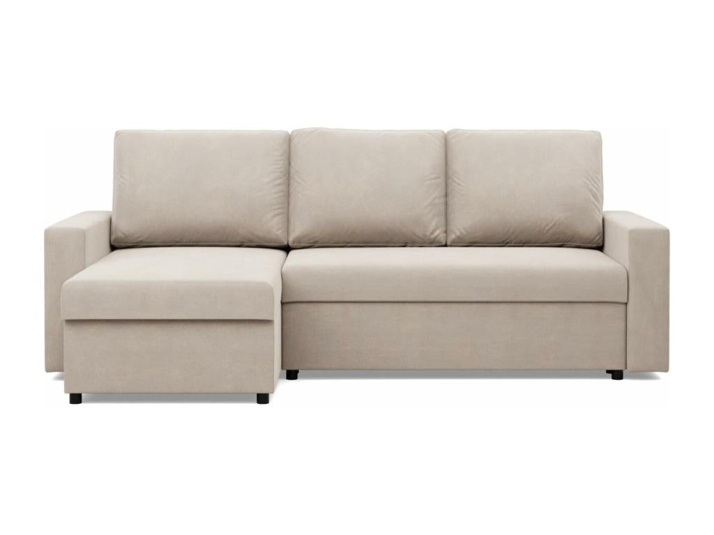 Maisonpuretop Beige Corner Sofa with Sleeping Function 22613XHFM