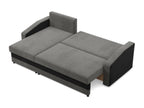Corner sofa with universal sleeping function, Seite Grey Black 61737BIGD