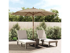 Garden parasol with wooden pole Maisonpuretop 299x240 cm 88052GATJ