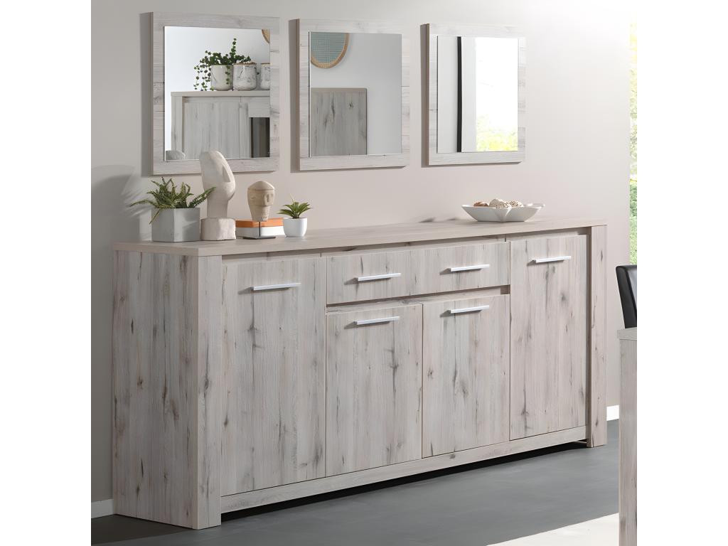 Artvivrestore 54965KRTC 4-Door 1-Drawer Buffet