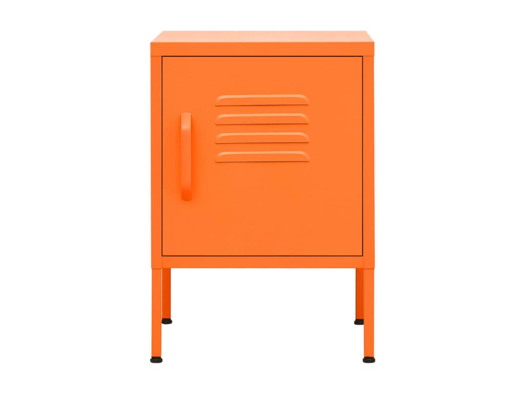 Rose bedside table 35x35x51 cm Steel 57309XDLH