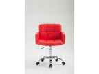 Office chair - Faux leather / Chrome metal - Los Angeles 97479QFGA