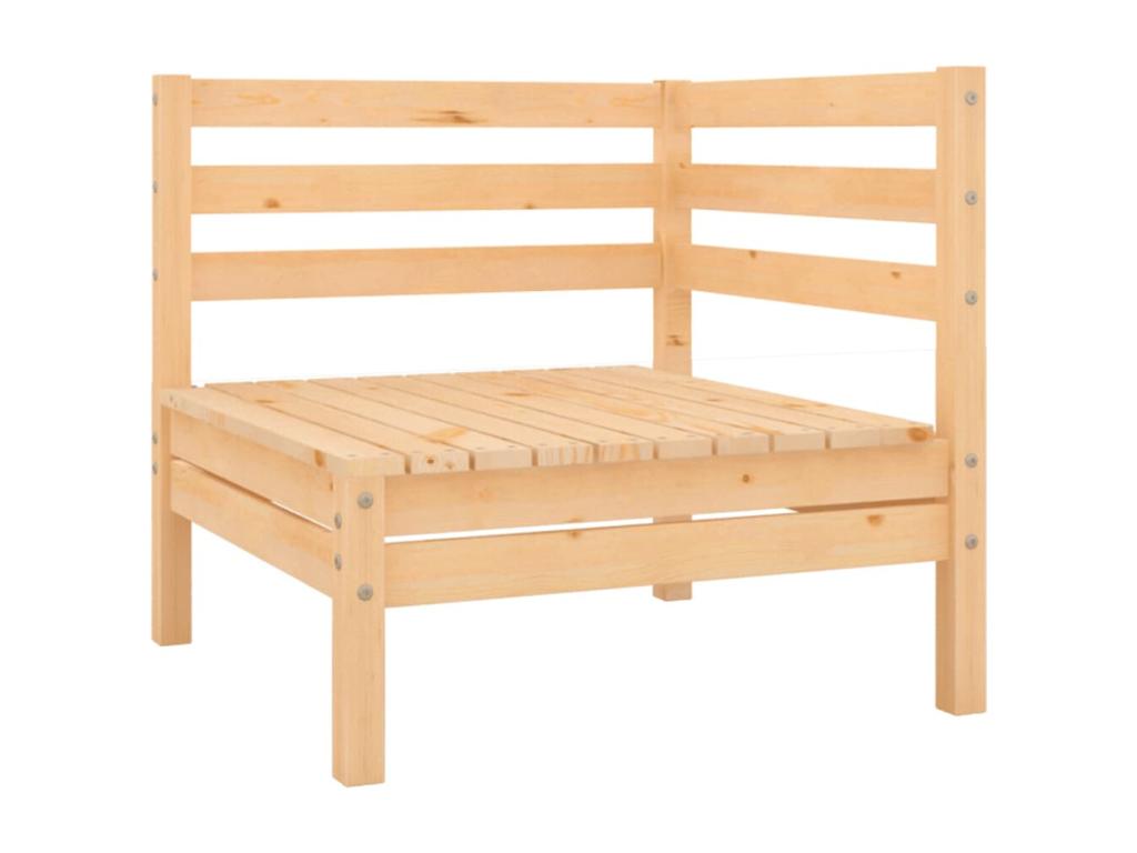 6-piece garden furniture set, solid pine wood, 37 94080HJDJ