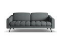 Artvivrestore 3-seater fabric sofa - graphite - Artvivrestore 72066FREW