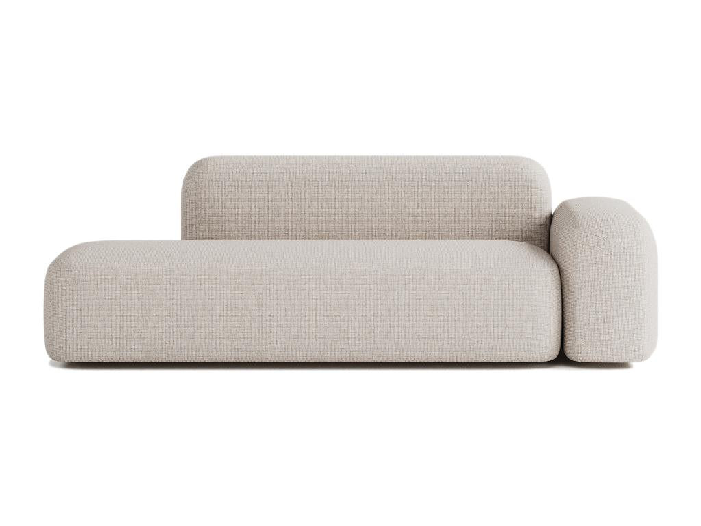 Max 2/3 Seater Sofa in Beige Fabric 78793JOAO