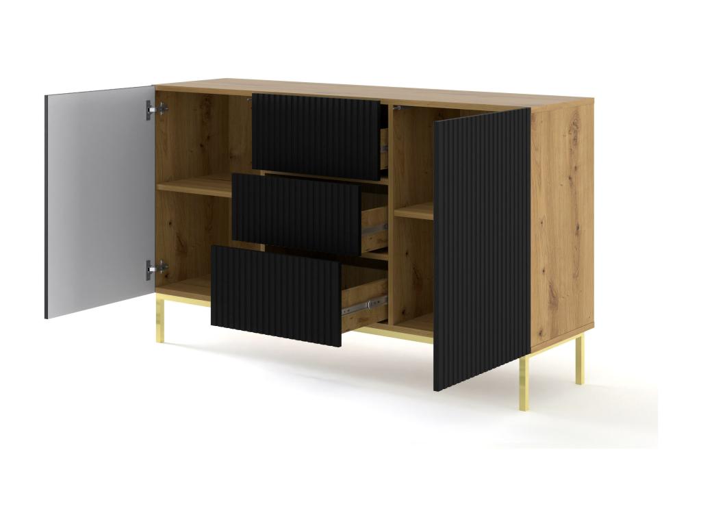 Maisonpuretop B Sideboard SB150 2D3D 150x42x89 Beige 27110PHAZ