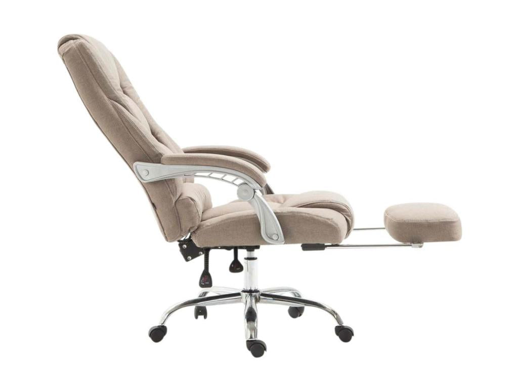 Office chair - Fabric / Chrome metal - Maisonpuretop 12433CQJZ