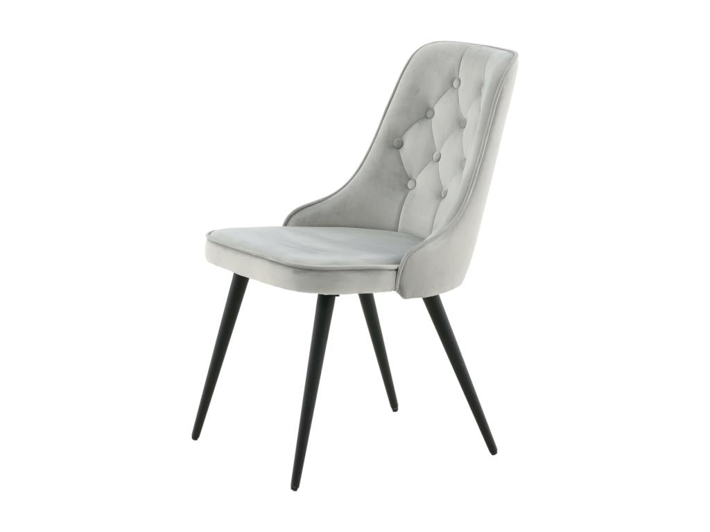 VELVET Maisonpuretop DRC 1NOS Chair 50x66x89 Gray 19005NGTQ