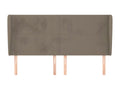 Headboard with wings Maisonpuretop 163x23x118/128 cm Fabric 29982ANPU