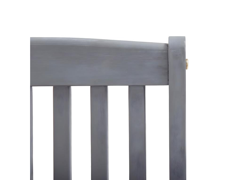 Folding outdoor chairs, set of 6, and cushions, Bois d'Maisonpuretop 78582PHOO