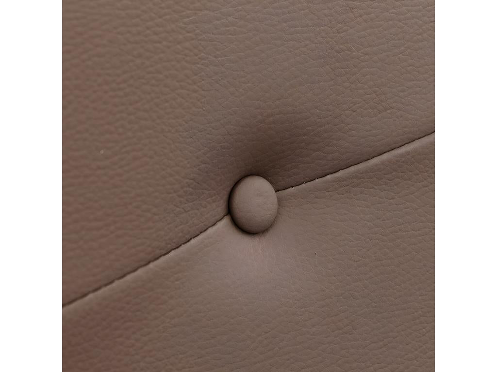 Faux leather headboard in chocolate brown - W- 160 x D- 4 x H- 55 cm 81674CQTQ
