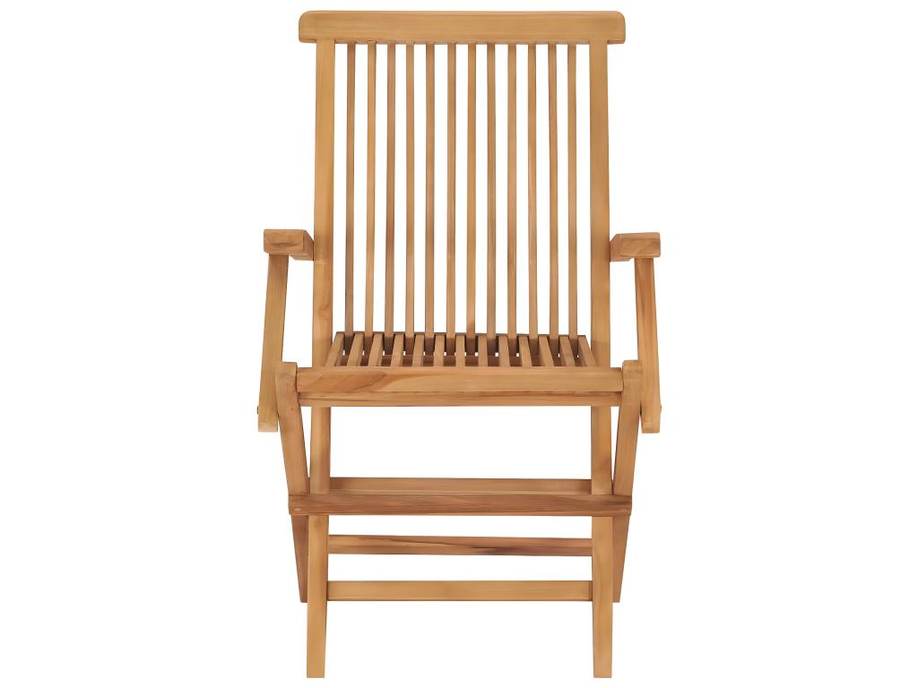 Garden chairs, set of 8, solid teak wood, 77110JOYR