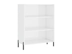 High-gloss white shelving unit 69.5x32.5x90 cm 75618WEAZ
