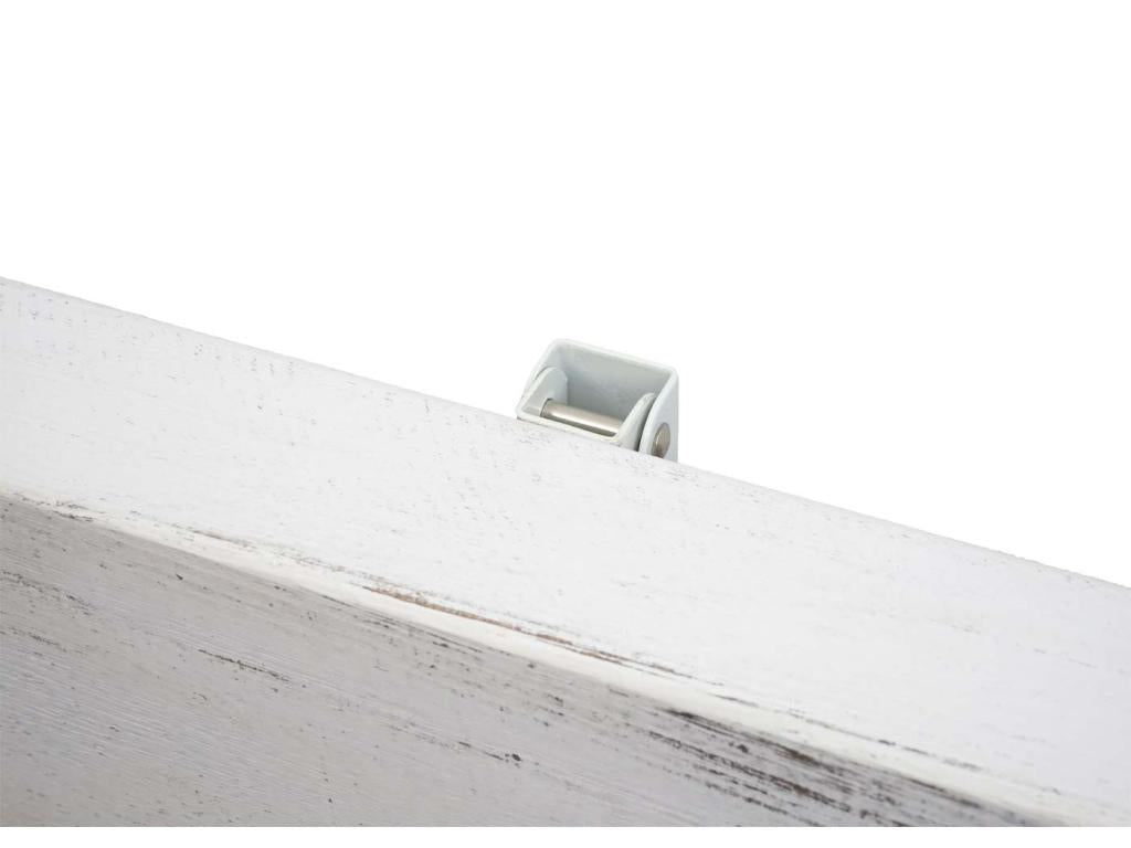 Maisonpuretop-H48 Wall Table, Folding Wall Table in Solid Wood - 120x60cm, Maisonpuretop White 73119HQSA