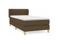 Artvivrestore bed base with mattress, dark brown, 80x200 cm, 97330KVYQ