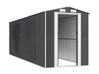 Anthracite garden shed 192x606x223 Galvanized steel 46951SUWU