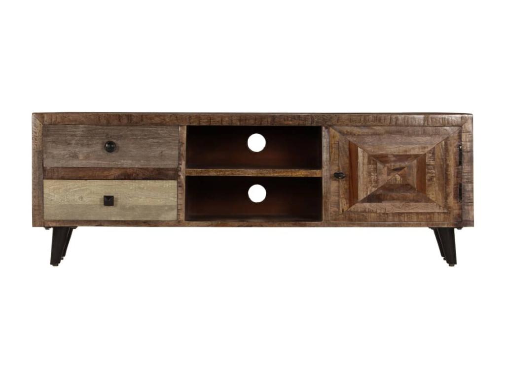 TV stand 118x30x40 cm Solid mango wood 54516AKLN
