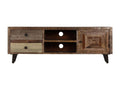 TV stand 118x30x40 cm Solid mango wood 54516AKLN